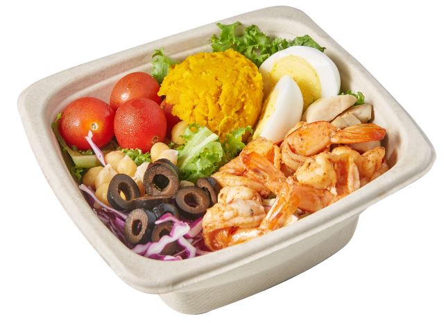 배달 샐러드 사진